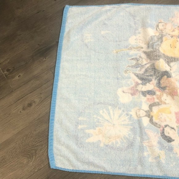 Jerry Leigh Disney Dreams Florida Beach Towel Princess Villian Ursula Pooh Tink - Picture 10 of 12